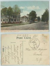 Buy New York Holland Residences Main St. Old Car Unpaved Road Old Houses~169