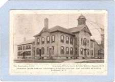 Buy New York Deposit Deposit High School Building Corner Center & Second Stree~1327