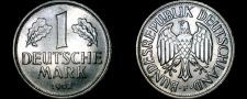 Buy 1962 F German 1 Mark World Coin -West Germany