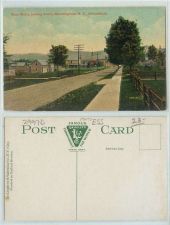 Buy New York Bloomingdale Adirondacks State St Looking South Unpaved Road Old ~170