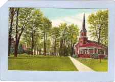 Buy New York Homer Village Green Showing Congregational Church & Bandstand ny_~1261