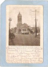 Buy New York Gloversville Bleeker Street Square Street Scene Intersection w/Ho~2015