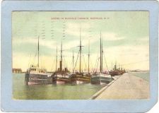 Buy New York Buffalo Scene In Buffalo Harbor ny_box4X1~2840