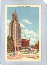 Buy New York Buffalo Rand Building Street Scene w/Older Vehicles ny_box4X1~2690