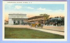 Buy New York Elmira Lackawanna Station View Small Station w/Covered Platform O~216