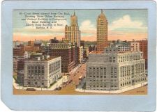 Buy New York Buffalo Court Street Viewed From City Hall Showing State Office B~2741