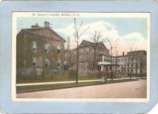 Buy New York Buffalo General Hospital Street Scene ny_box4X1~2914
