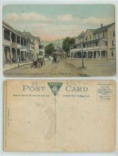 Buy New York Griffin Corners-in-the-Catskills Unpaved Road Horse and Wagon Old~162