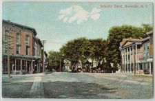 Buy New York Boonville Schuyler St Intersection Unpaved Road w/Old Buildings~270