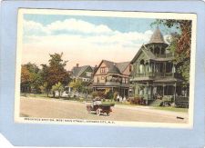 Buy New York Johnson City Residence Section West Main St Street Scene w/Old Ca~826