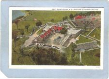 Buy New York Fort Ticonderoga Airplane View From East ny_box5~1588