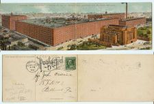Buy New York Buffalo Larkin Factories Large Factory Complex Double Fold Card~166