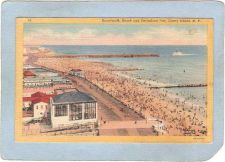 Buy New York Coney Island Amusement Park Postcard Boardwalk Beach & Steamboat ~338