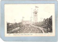 Buy New York Coney Island Amusement Park Postcard Steeplechase Park Steeplecha~391