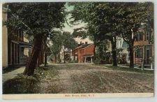 Buy New York Glen Main St Tree Lined Dirt Road w/Old Houses ~245