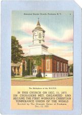 Buy New York Fredonia Historical Baptist Church The Birthplace Of The W C T U ~927