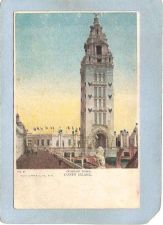 Buy New York Coney Island Amusement Park Postcard Dreamland Tower w/Silver Spa~411