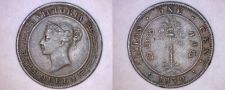 Buy 1870 Ceylon Sri Lanka 1 Cent World Coin