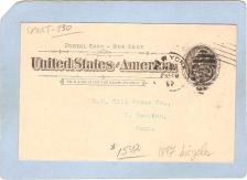 Buy New York Cortland Sport Bicycle Penny Post Card w/Fancy Cancel From Robert~330