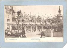 Buy New York Coney Island Amusement Park Postcard Luna Park Arcade Undivided B~440