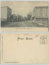 Buy New York Randolph Main St. Looking West Unpaved Roadway Old Buildings~122