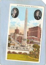 Buy New York Buffalo McKinley Monument w/Small Photos Top Corners ny_box4~2589