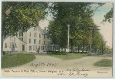 Buy New York Jewett Heights Main Square & Post Office Handcolored Unpaved Tree~201