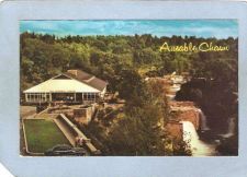 Buy New York Ausable Chasm Rainbow Falls & Entrance Building At Ausable Chasm ~1425