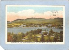 Buy New York Lake Placid Mirror Lake & lake Placid Club From Grand View ny_box~1737