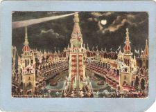 Buy New York Coney Island Amusement Park Postcard Luna Park View By Night top_~460
