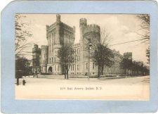 Buy New York Buffalo 74th Regiment Armory Street Scene Intersection w/Part Of ~2780