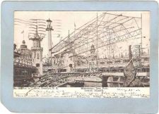 Buy New York Coney Island Amusement Park Postcard Luna Park Hippodrome w/Gold ~457