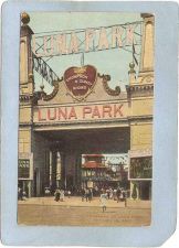 Buy New York Coney Island Amusement Park Postcard Luna Park Entrance top_box1~417