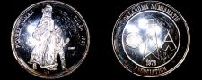 Buy 1980 Tulsa Pioneer Woman ONA 1 oz Silver Proof Round