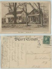 Buy New York Medusa View of Post Office and house next door~101