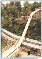 Buy New York East Durham Amusement Park Postcard Canyon Plunge At Zoom Flume W~137