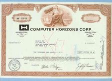 Buy New York na Stock Certificate Company: Computer Horizons Corp. ~22