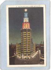 Buy New York Buffalo Electric Building At Night ny_box4X1~2695