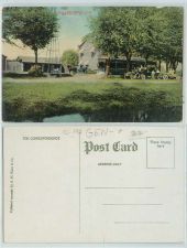 Buy New York Batavia Willow Bend Inn Old Buildings Old Cars Horse and Wagon Ol~192