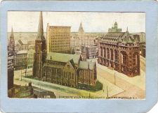 Buy New York Buffalo Birdseye View From Ellicott Square Street Scene ny_box4X1~2866