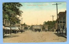 Buy New York Tarrytown Orchard St Street Scene Unpaved Road w/Old Buildings an~417