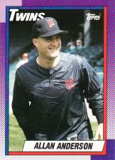 Buy 1990 Topps #71 - Allan Anderson - Twins