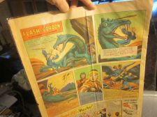 Buy Sun. Funnies Newspaper Strip: Dec. 31, 1950 FLASH GORDON Raboy +Great DRAGON+art