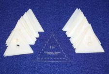 Buy Mylar 2" Sides Set -Equilateral Triangles -51 Piece Set -Template-