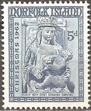 Buy [BC0401] Norfolk Island: Christmas Issue (1962) MNH Single