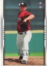 Buy 2007 Upper Deck #341 Brandon Backe