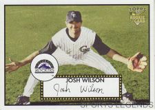 Buy 2006 Topps 52 Style #45 Josh Wilson