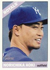 Buy 2015 Topps Heritage #86 - Norichika Aoki - Royals