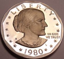 Buy Cameo Proof 1980-S Susan B. Anthony Dollar~ See All Our Proofs~Free Shipping