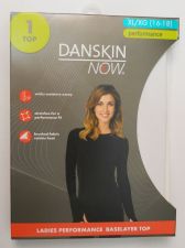 Buy Danskin Now White Performance Baselayer Tagless Brushed Crew Neck Top XL 16-18